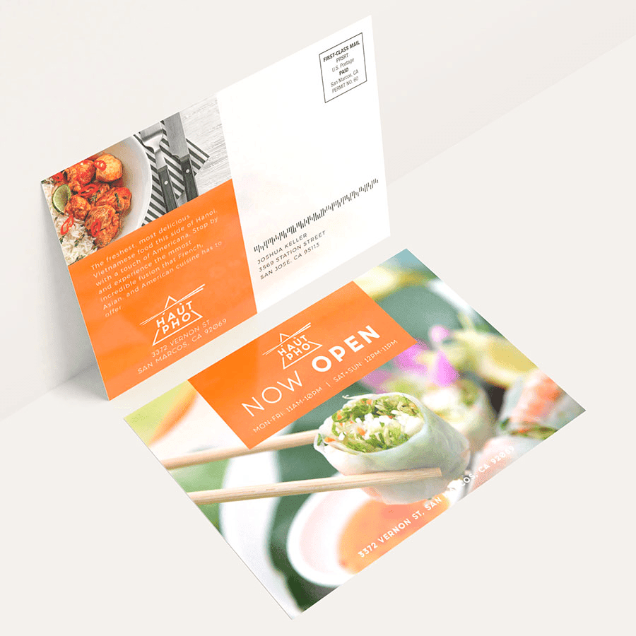 Advertisement Postcards